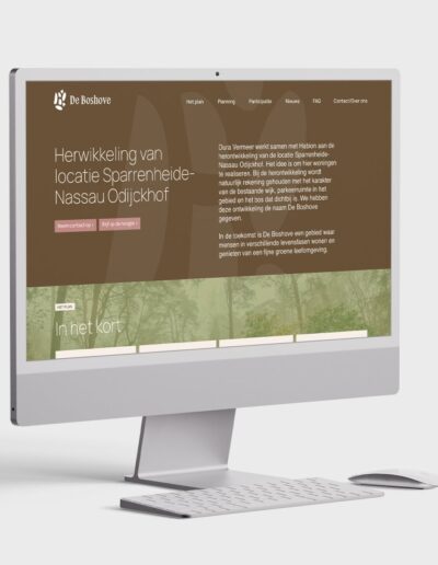 De Boshove website